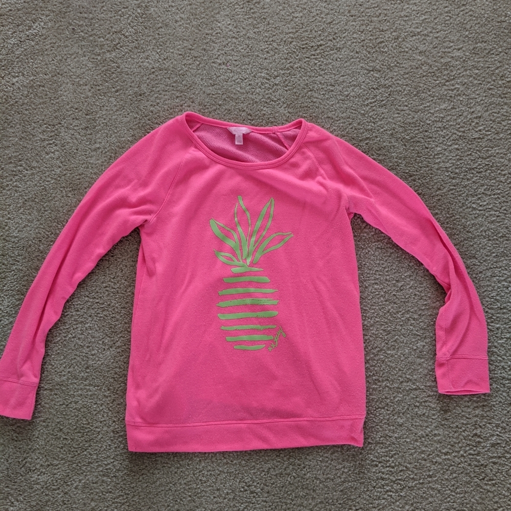 Lilly Pulitzer pineapple sweater